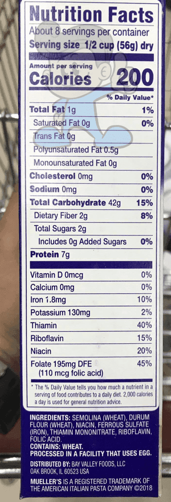 Muellers Elbows Pasta (2 X 454 G) Groceries