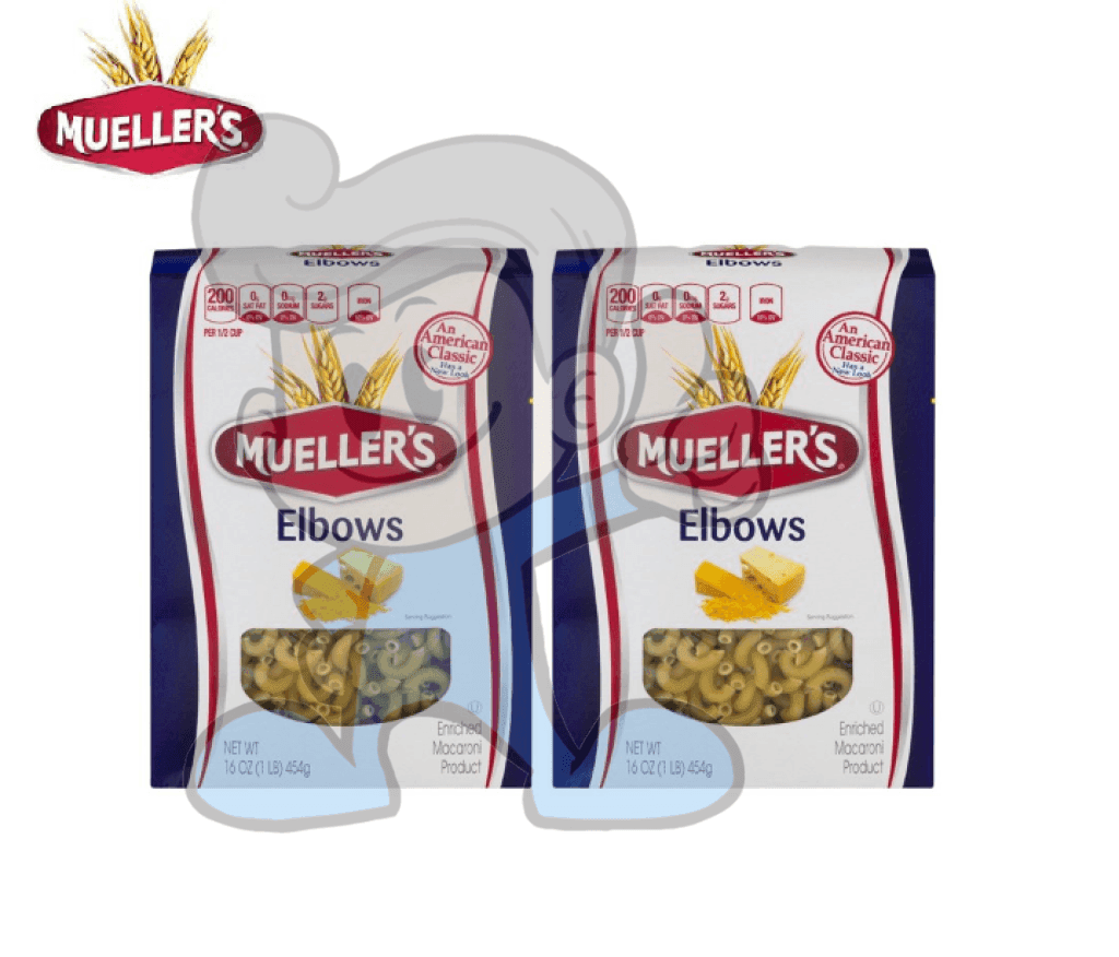 Muellers Elbows Pasta (2 X 454 G) Groceries