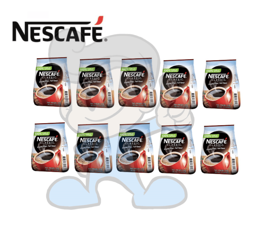Nescafe Classic Pack (10 X 25G) Groceries