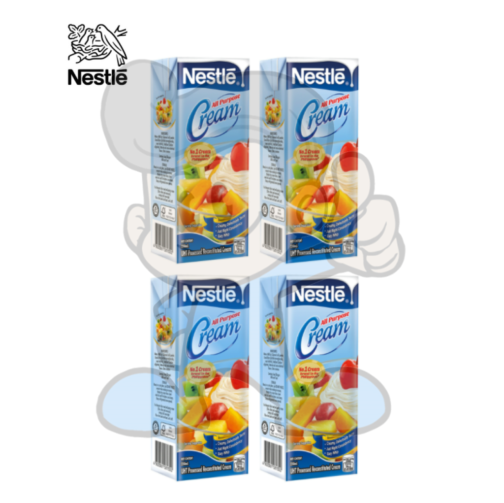 Nestle All-Purpose Cream (4 X 250Ml) Groceries