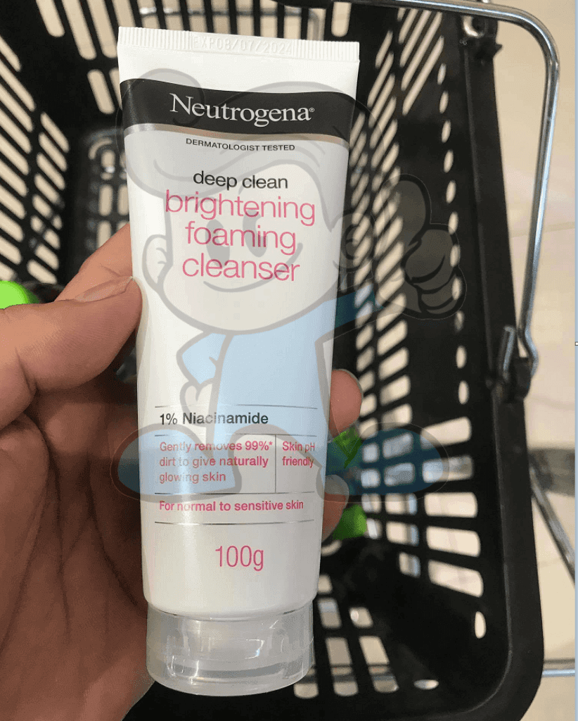 Neutrogena Deep Clean Brightening Foaming Cleanser 100G Beauty