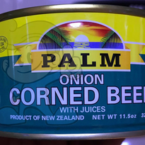 Palm Onion Corned Beef With Juices (2 X 326 G) Groceries