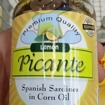 Picante Lemon Spanish Sardines In Corn Oil (2 X 230 G) Groceries