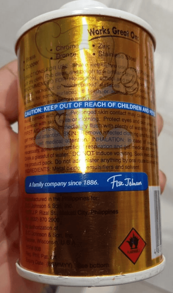 Pledge Metal Polish (2 X 150 G) Household Supplies