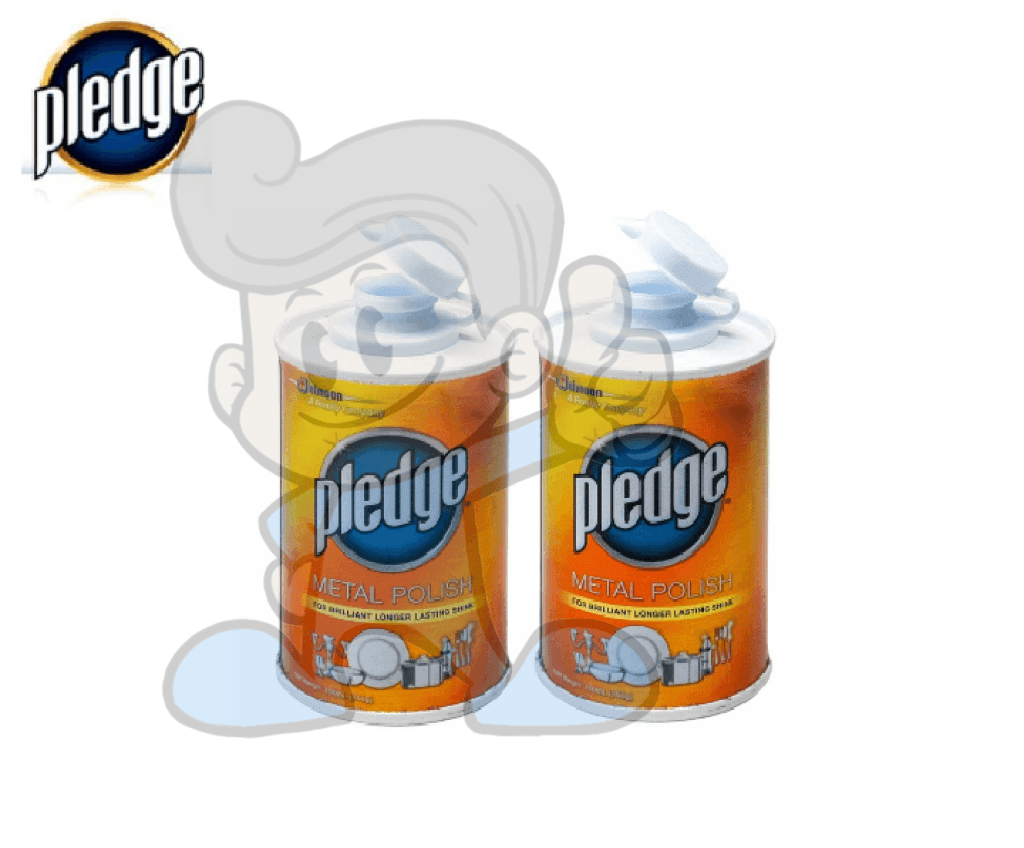 Pledge Metal Polish (2 X 150 G) Household Supplies