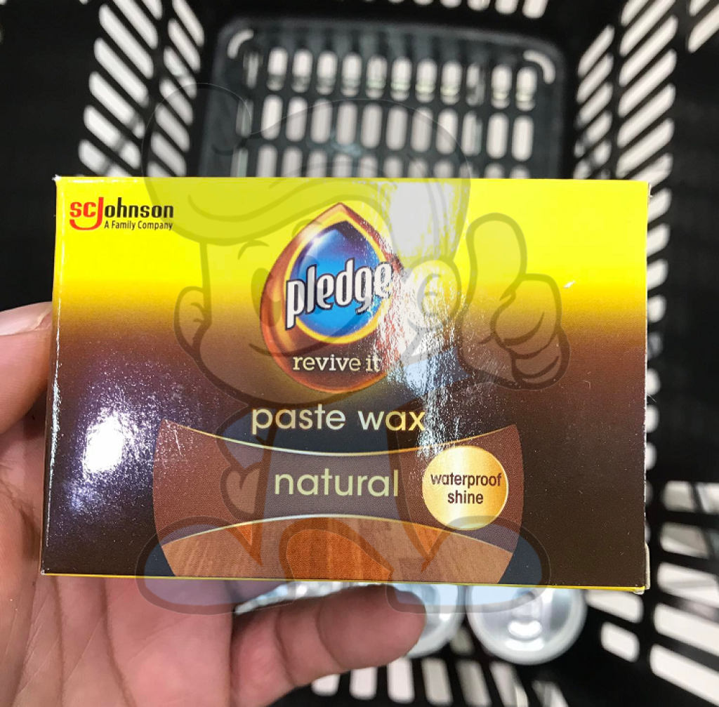 Pledge Revive It Paste Wax Natural Waterproof Shine (10 X 90G) Household Supplies
