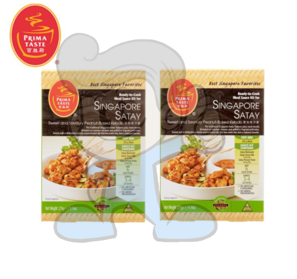 Prima Taste Singapore Satay (2 X 275G) Groceries