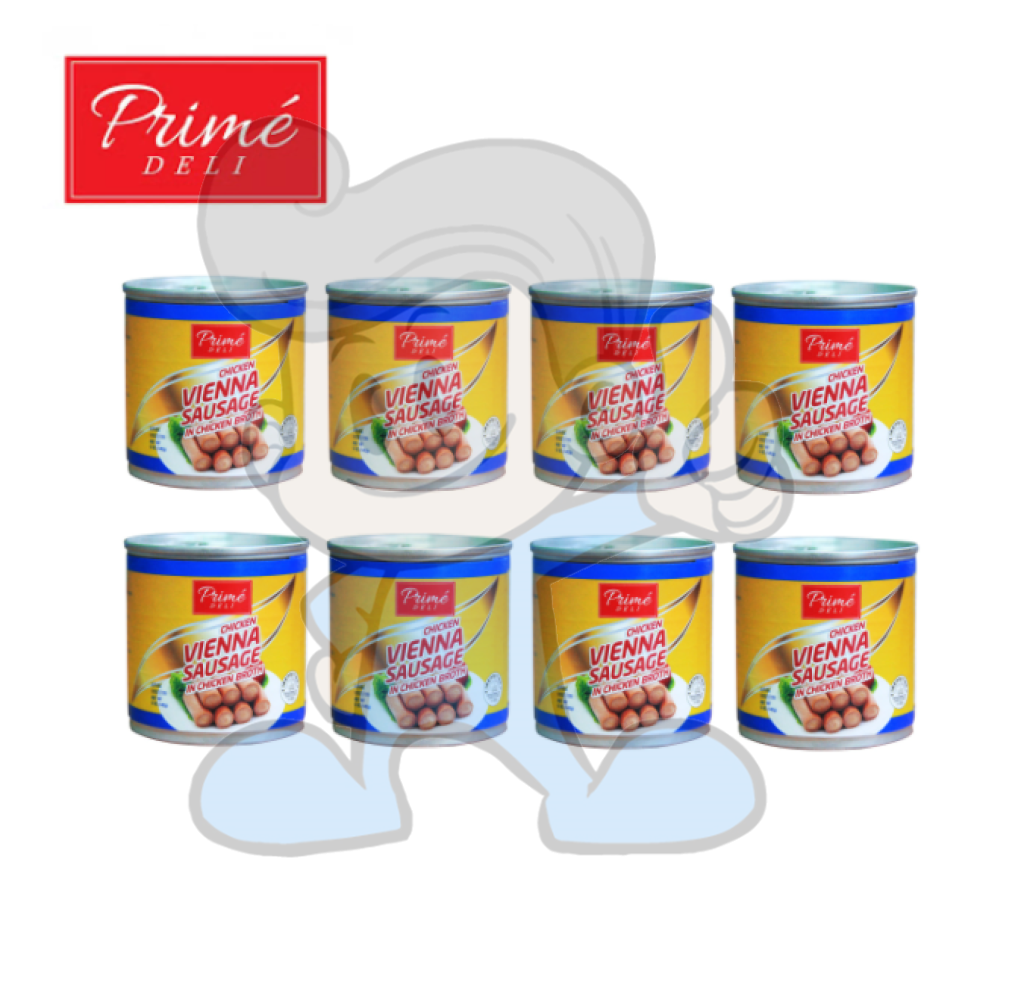 Prime Deli Vienna Sausage In Chicken Broth (8 X 5Oz) Groceries