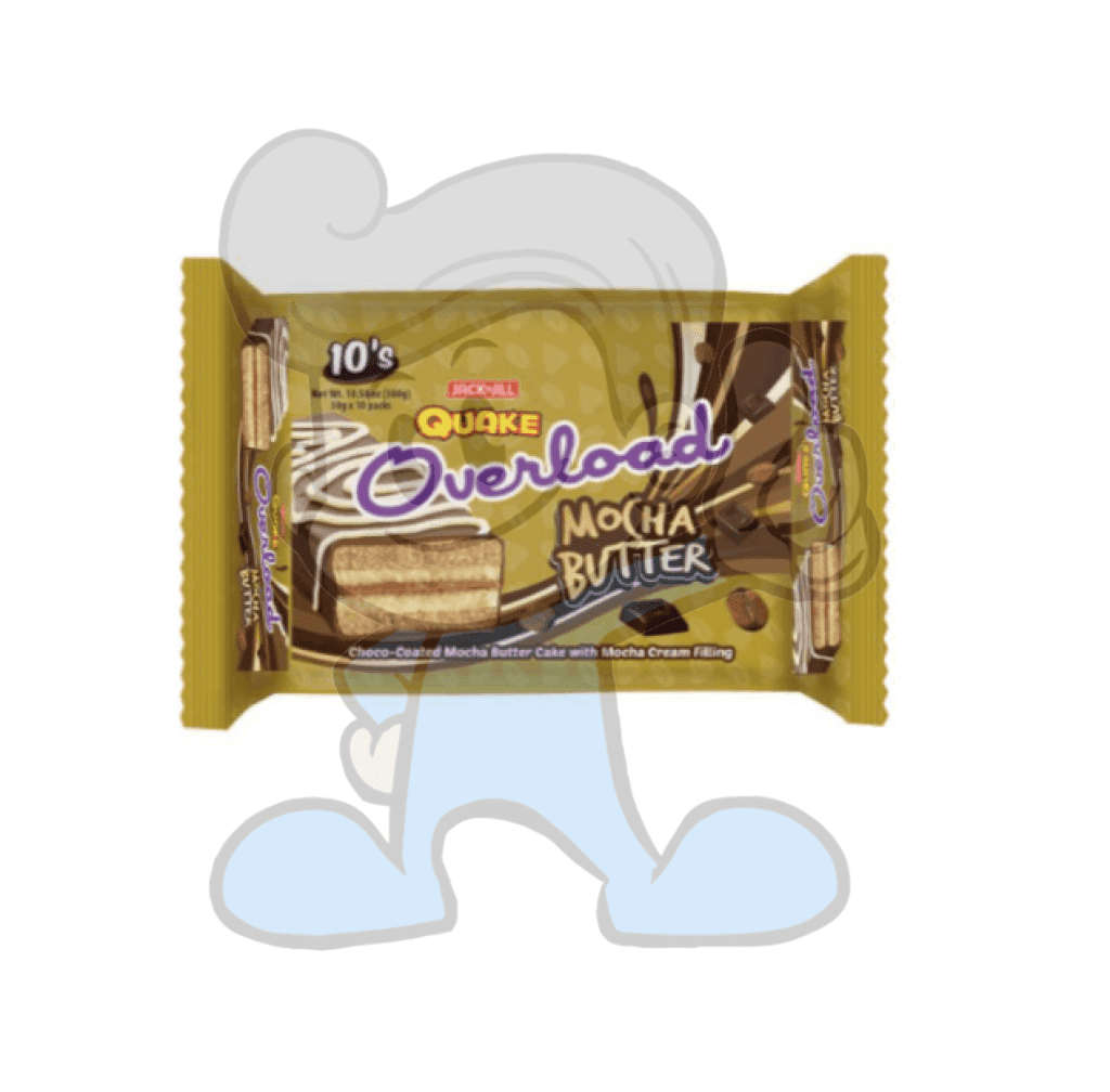 Quake Overload Mocha Butter (4 X 300G) Groceries