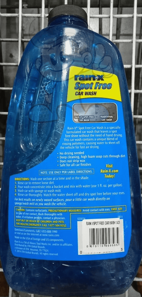 Rain X Spot Free Car Shampoo 1.42L Motors