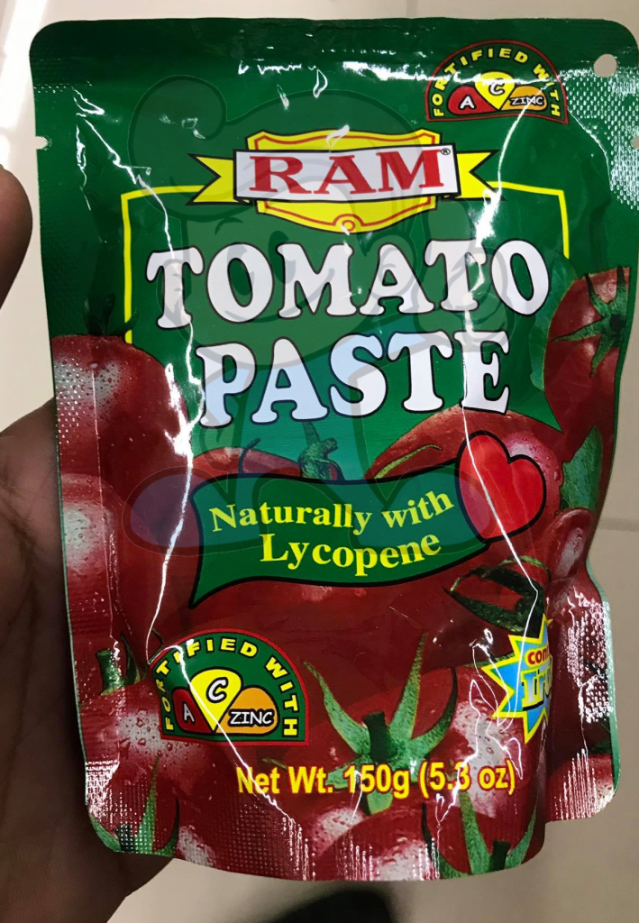 Ram Tomato Paste (10 X 150 G) Groceries
