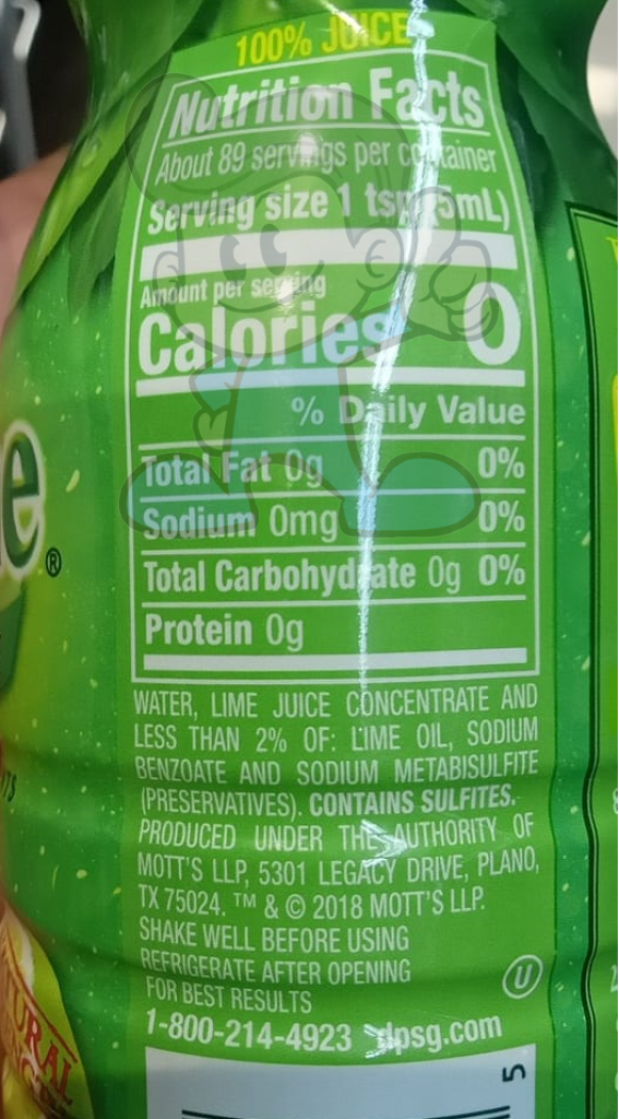 Realime 100% Lime Juice (2 X 443 Ml) Groceries