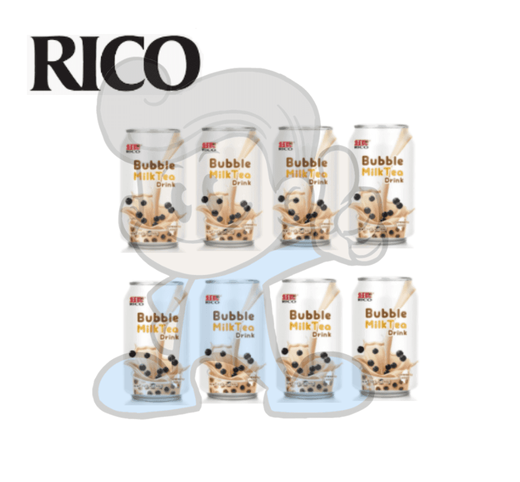 Rico Bubble Milk Tea Classic Flavor (8 X 350G) Groceries