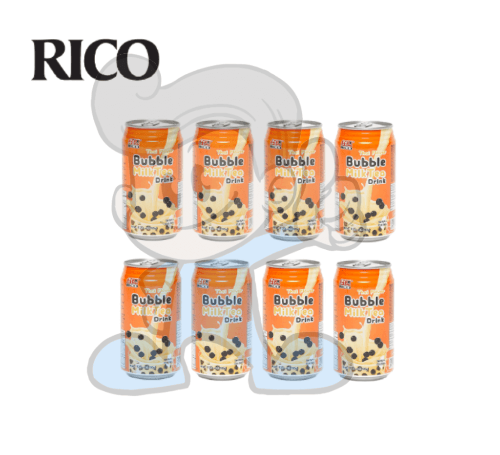 Rico Bubble Milk Tea Thai Flavor (8 X 350G) Groceries