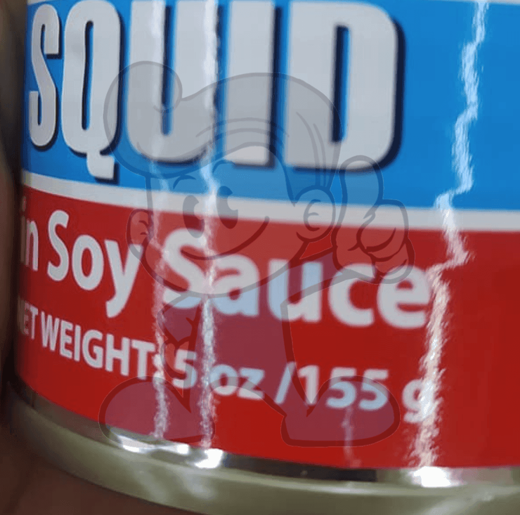 Saba Squid In Soy Sauce (4 X 155G) Groceries