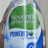 Seventh Generation Natural Dish Liquid Free And Clear 25 Oz. Household Supplies