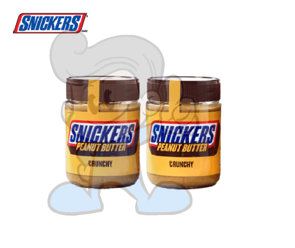 Snickers Peanut Butter Crunchy Spread (2 X 225 G) Groceries