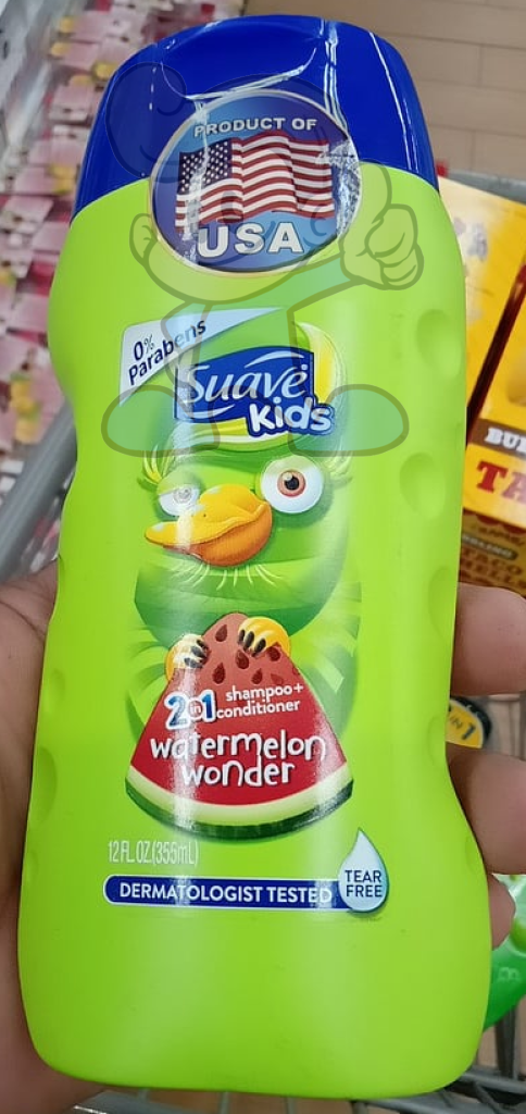 Suave Kids 2 In 1 Shampoo & Conditioner Watermelon Wonder (2 X 12 Oz) Mother Baby