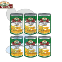 Sunbest Whole Kernel Corn In Brine (6 X 425 G) Groceries