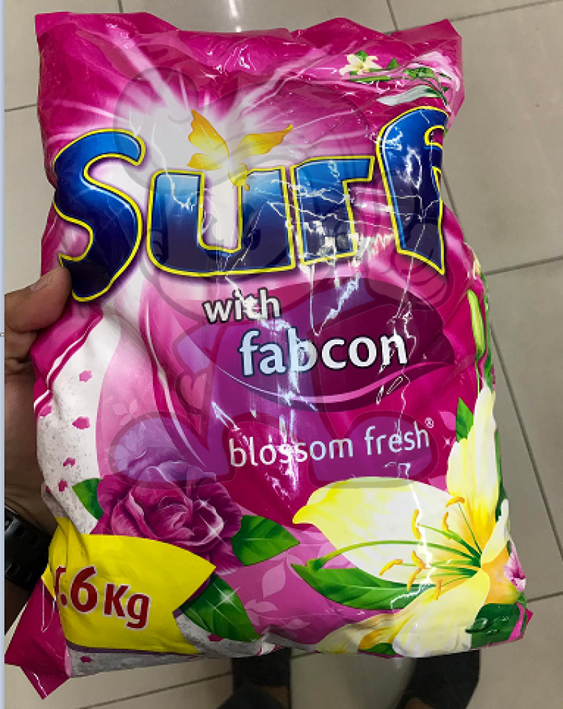 Surf Powder Detergent With Fabcon Blossom Fresh 3.6Kg Household Supplies