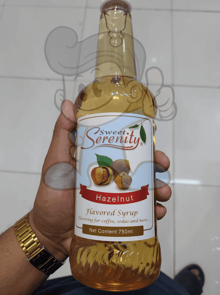 Sweet Serenity Hazelnut Flavored Syrup 750Ml Groceries