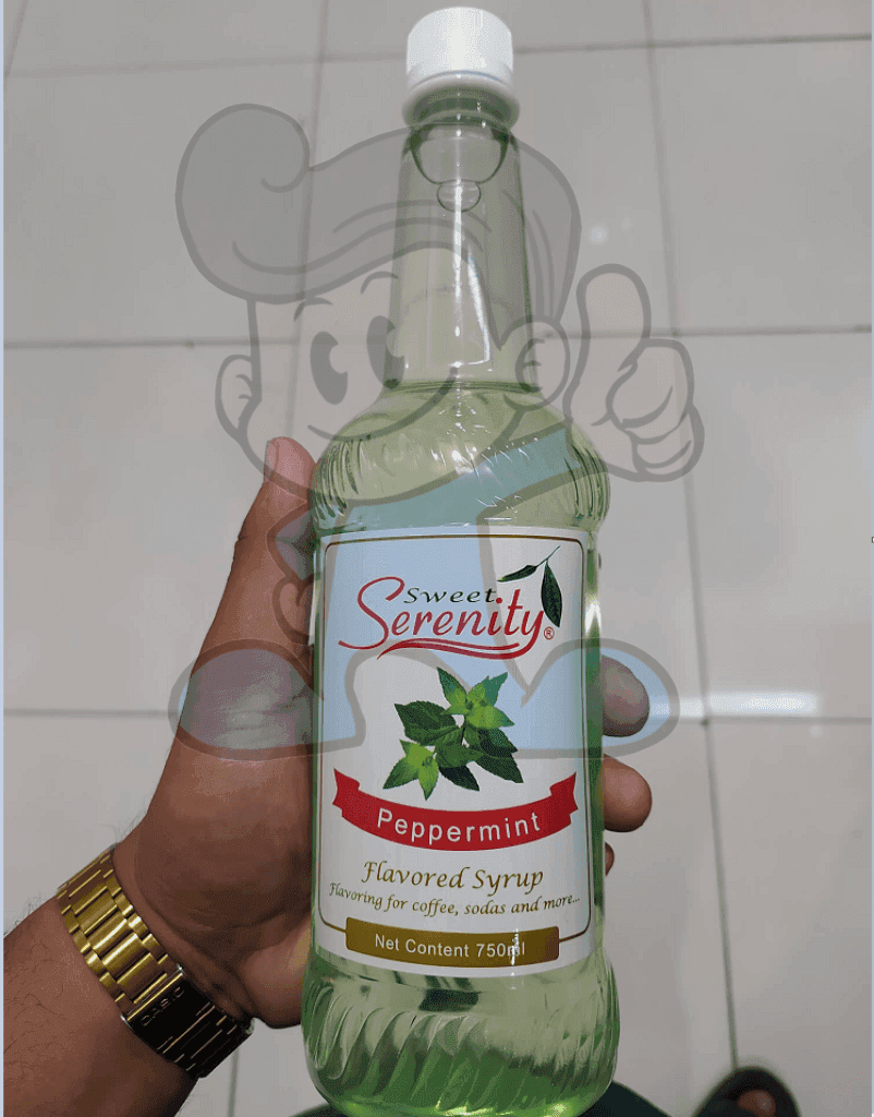 Sweet Serenity Peppermint Flavored Syrup 750Ml Groceries