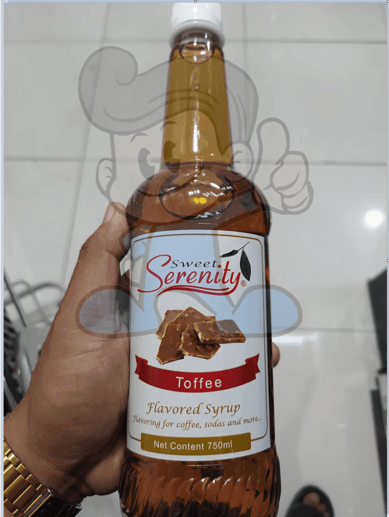 Sweet Serenity Toffee Syrup 750Ml Groceries