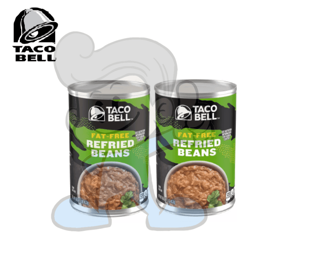 Taco Bell Fat-Free Refried Beans (2 X 453 G) Groceries