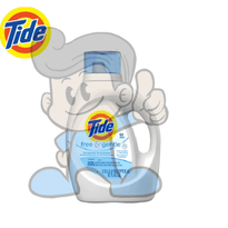 Tide Free & Gentle He Liquid Laundry Detergent 64 Loads 2.72L Household Supplies