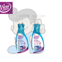 Wow Mama Glass Cleaner Antibacterial (2 X 500 Ml) Household Supplies
