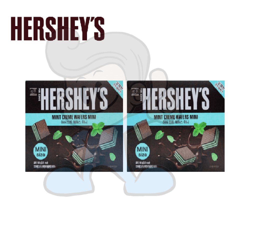 Hershey&#39;s Mint Creme Wafers Mini Size (2 x 200 g)