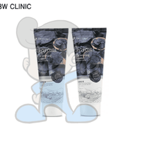 3W Clinic Charcoal Cleansing Facial Foam (2 X 100 Ml) Beauty