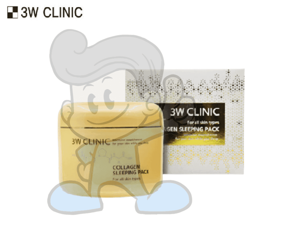 3W Clinic Collagen Sleeping Pack 100Ml Beauty