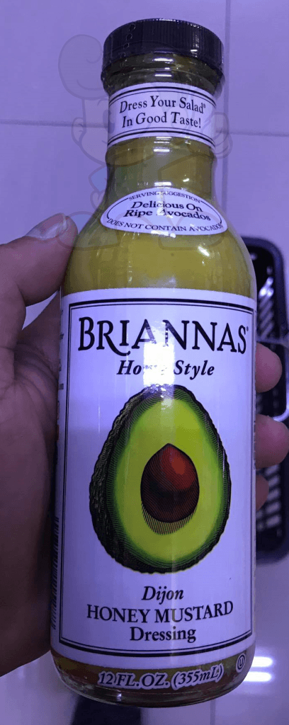 Briannas Home Style Dijon Honey Mustard Dressing 355mL