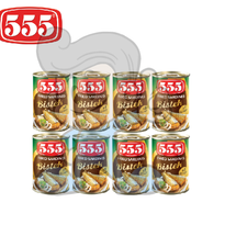 555 Fried Sardines Bistek (8 X 155 G) Groceries