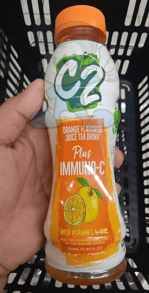 C2 Orange Flavored Juice Tea Drink Plus Immuno-C (6 x 350 mL)