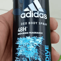 Adidas Ice Dive Fresh & Tonic Deo Body Spray For Men 2 X 150Ml Beauty