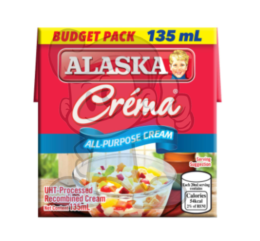 Alaska Crema All-Purpose Cream (8 X 135Ml) Groceries