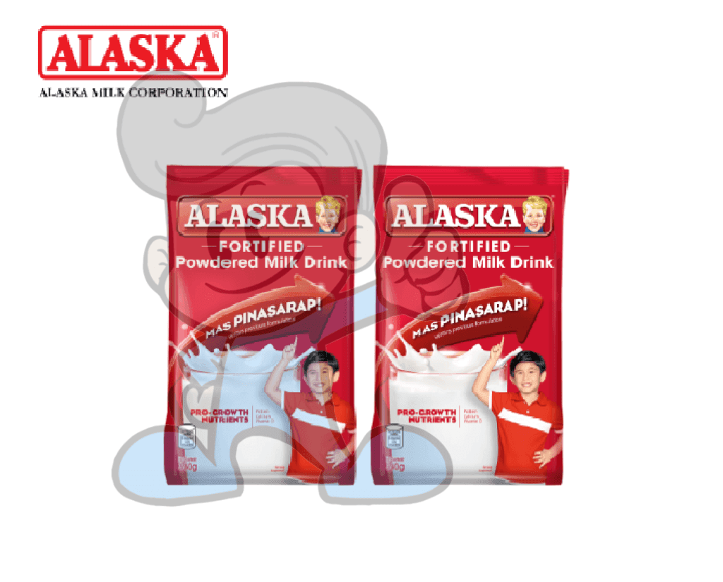 Alaska Fortified Powdered Milk Drink (2 X 330 G) Groceries