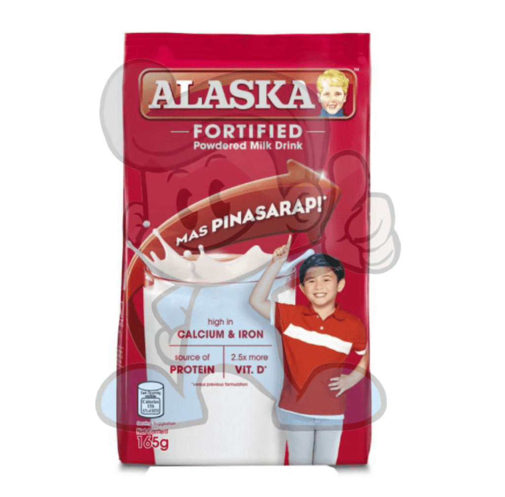 Alaska Fortified Powdered Milk Drink (6 X 165G) Groceries