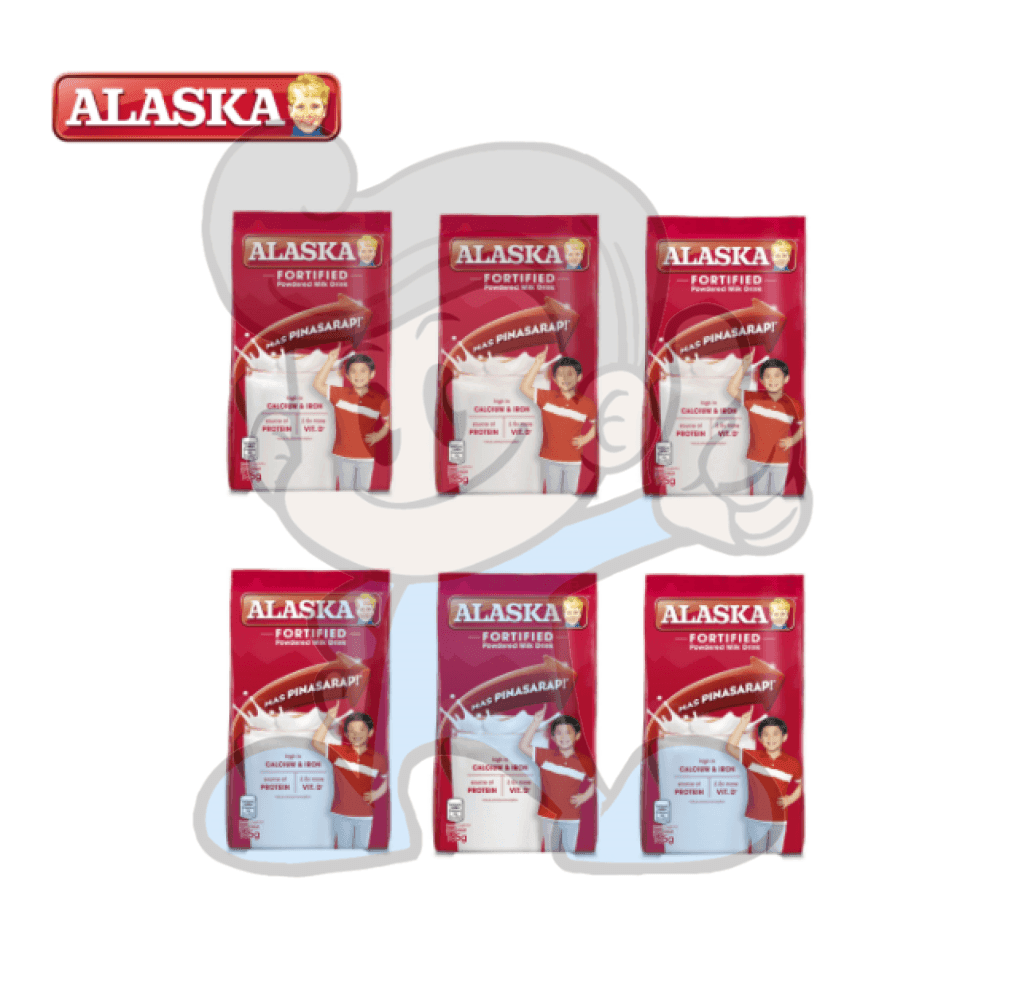 Alaska Fortified Powdered Milk Drink (6 X 165G) Groceries