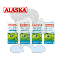 Alaska Slim Low Fat Hi-Calcium Milk (4 X 1L) Groceries