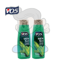 Alberto Vo5 Men 3 In 1 Fresh Energy (2 X 370Ml) Beauty