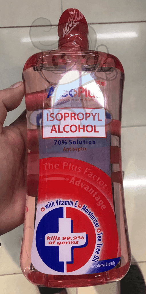 Alcoplus Isopropyl Alcohol 70% (2 X 1000Ml) Health