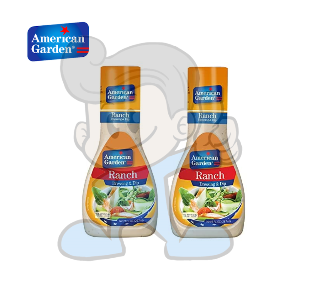 American Garden Ranch Dressing (2 X 9Oz) Groceries