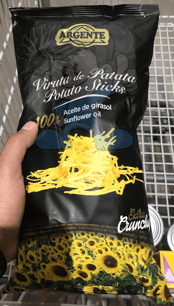 Argente Potato Sticks (2 X 250 G) Groceries