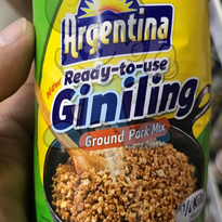 Argentina Ready To Use Giniling Ground Pork Mix (4 X 250 G) Groceries