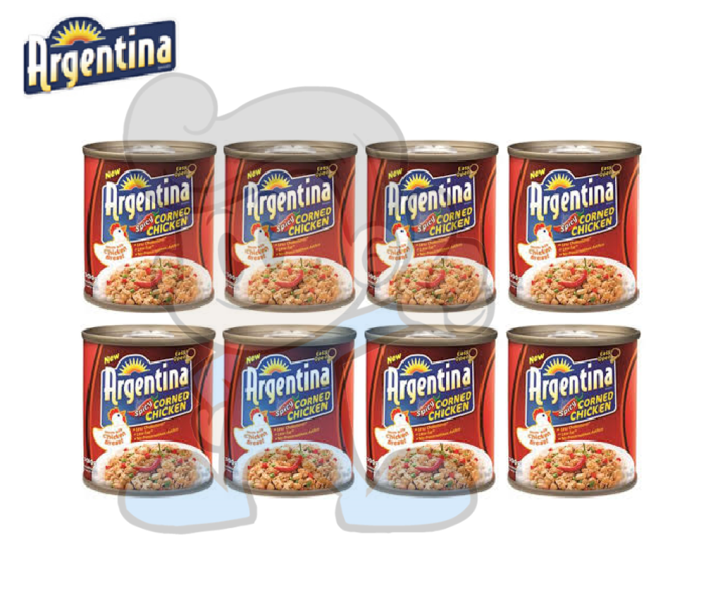 Argentina Spicy Corned Chicken (8 X 100 G) Groceries