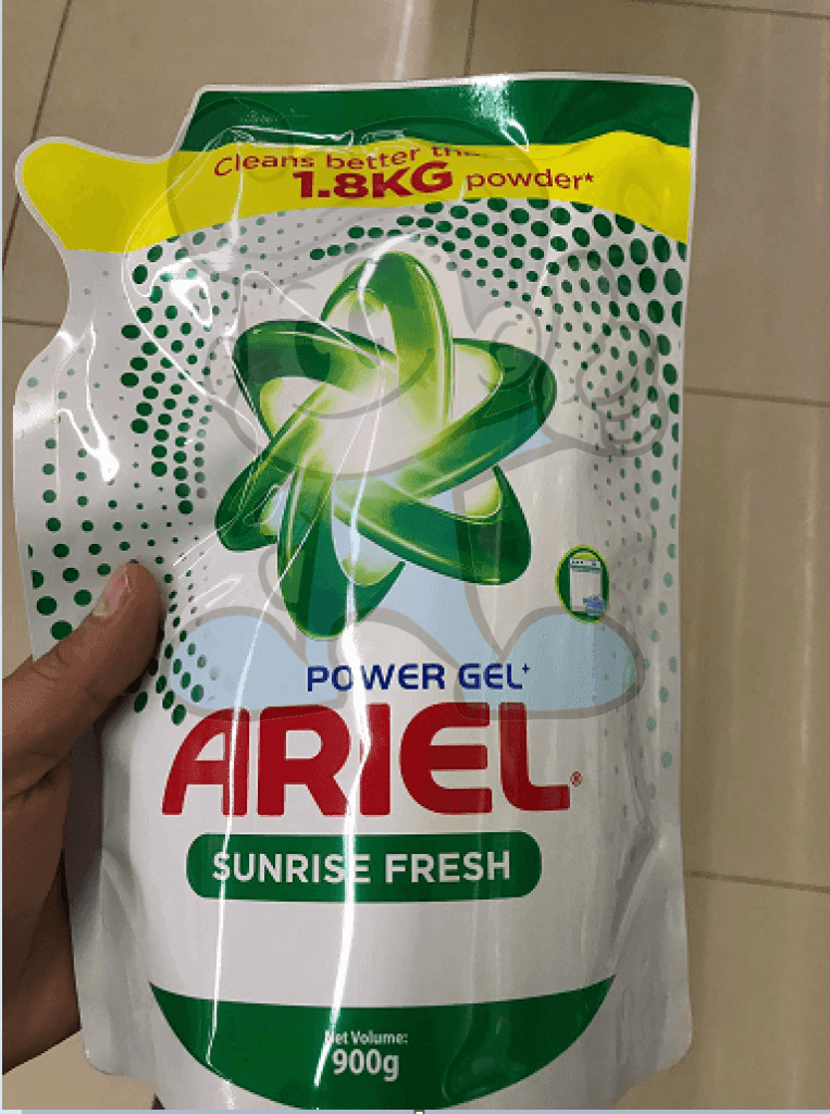 Ariel Power Gel Sunrise Fresh Liquid Detergent 900G Household Supplies