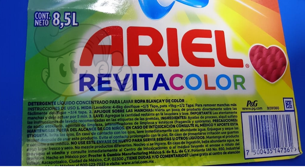 Ariel Revitacolor Liquid 8.5L Household Supplies